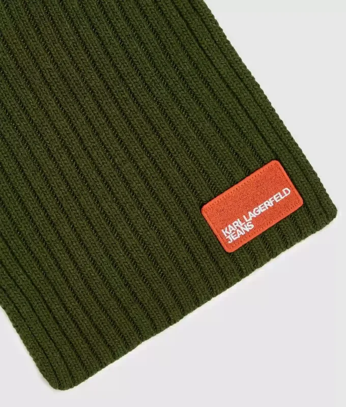 Sciarpa con patch logo