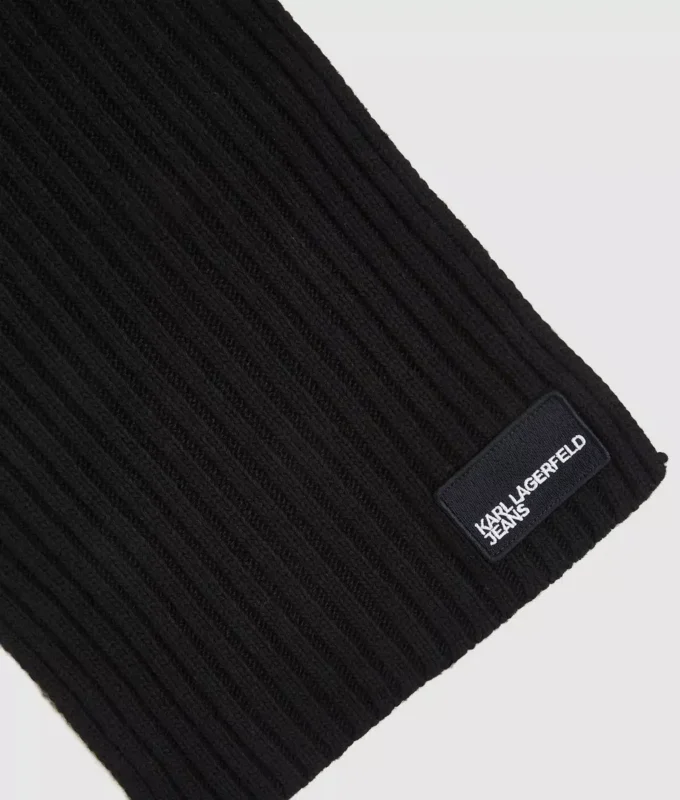 Sciarpa con patch logo