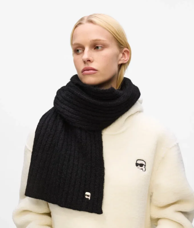 Sciarpa in maglia Ikon