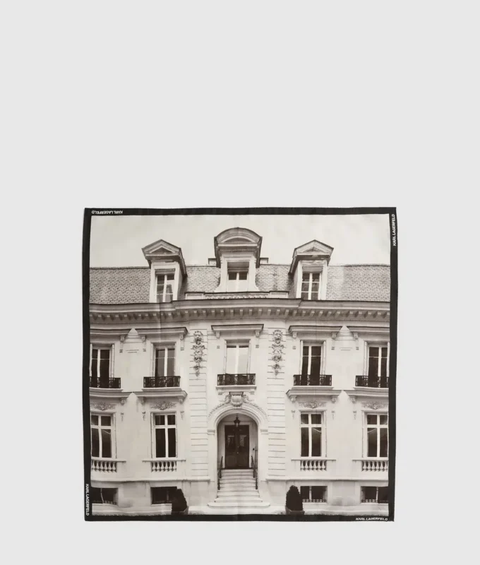 Sciarpa in seta Maison de Karl