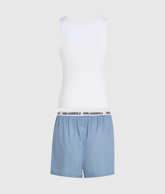 Set pigiama con canotta e pantaloncini Set pigiama con canotta e pantaloncini