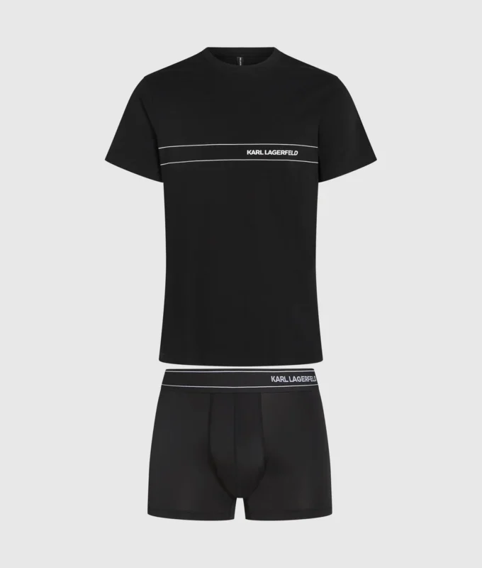 Set pigiama con logo Set pigiama con logo
