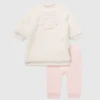 Set regalo con vestito e leggings Ikon per neonati Set regalo con vestito e leggings Ikon per neonati