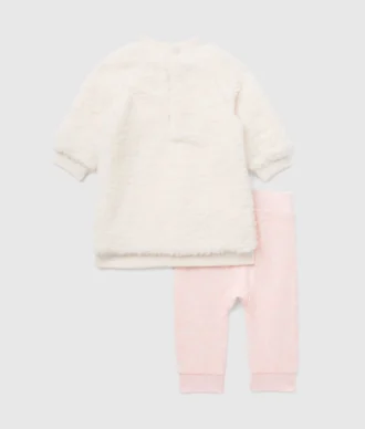 Set regalo con vestito e leggings Ikon per neonati