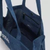 SHOPPER IN DENIM CON LOGO