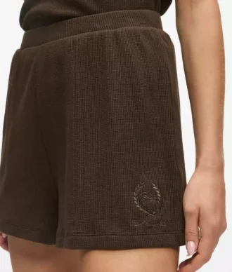 Shorts da casa in tessuto waffle Shorts da casa in tessuto waffle