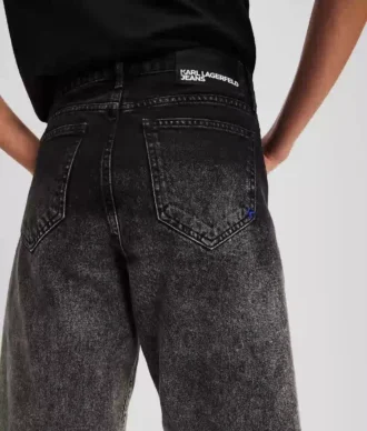 SHORTS IN DENIM OMBRÉ SHORTS IN DENIM OMBRÉ