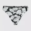 Slip bikini con stampa a ventaglio