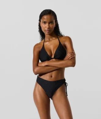 Slip bikini con strass Ikon