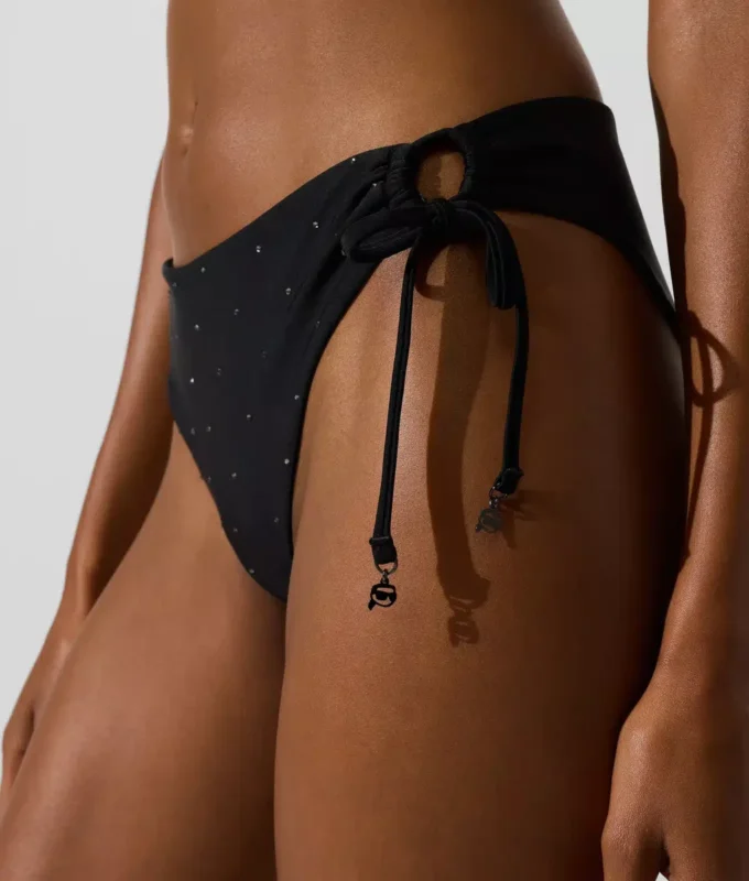 Slip bikini con strass Ikon