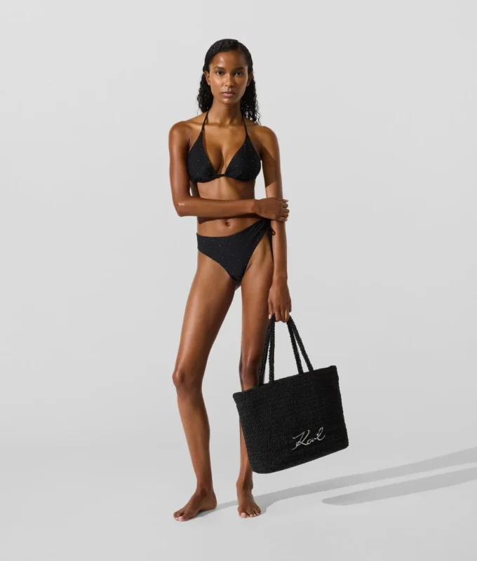 Slip bikini con strass Ikon