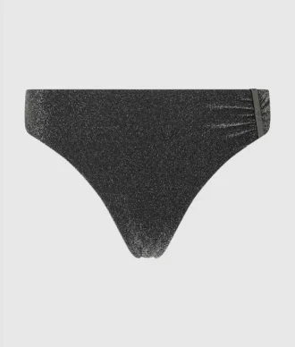 Slip bikini metallizzato