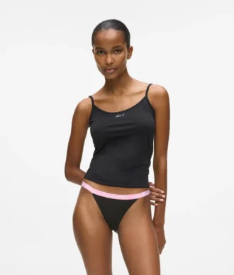 Slip brasiliani con cintura multicolore – confezione da 3