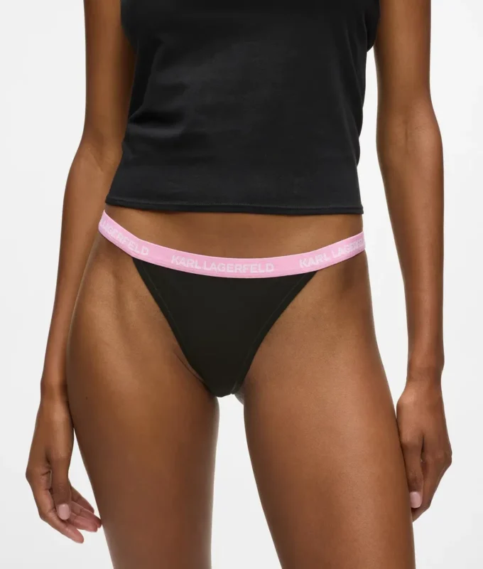 Slip brasiliani con cintura multicolore – confezione da 3 Slip brasiliani con cintura multicolore – confezione da 3