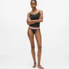 Slip brasiliani con cintura multicolore – confezione da 3 Slip brasiliani con cintura multicolore – confezione da 3