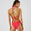 SLIP DA BAGNO A VITA ALTA CON FIORE SLIP DA BAGNO A VITA ALTA CON FIORE