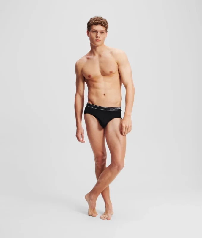 SLIP LEGGERI CON LOGO – CONFEZIONE DA 3