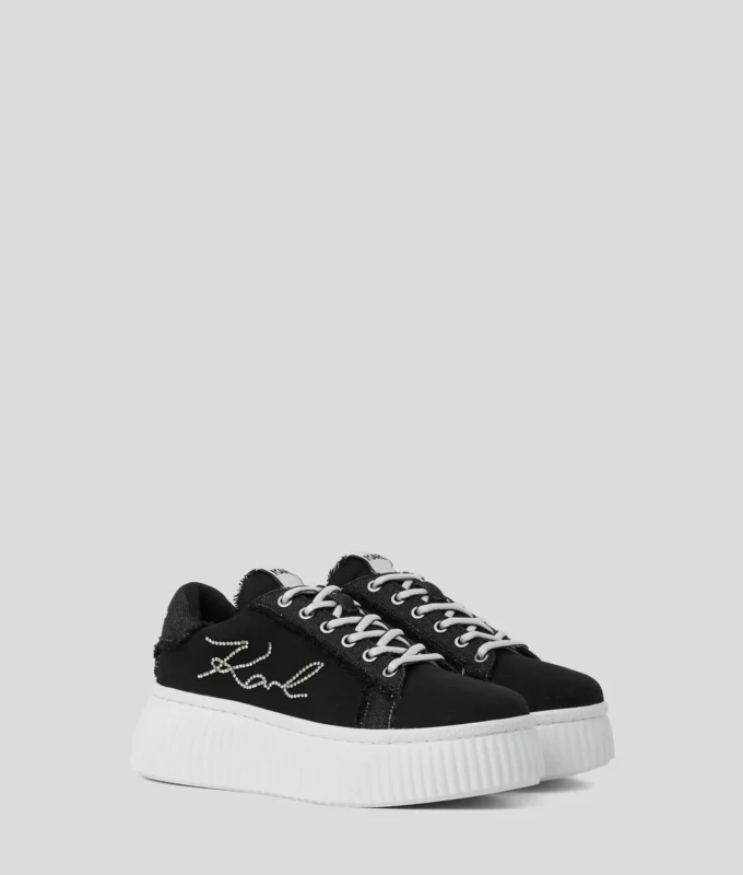 SNEAKER IN DENIM SIGNATURE KREEPER SNEAKER IN DENIM SIGNATURE KREEPER