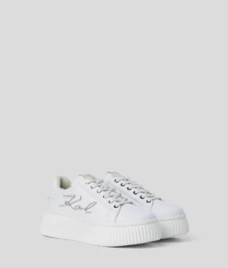 SNEAKER IN DENIM SIGNATURE KREEPER
