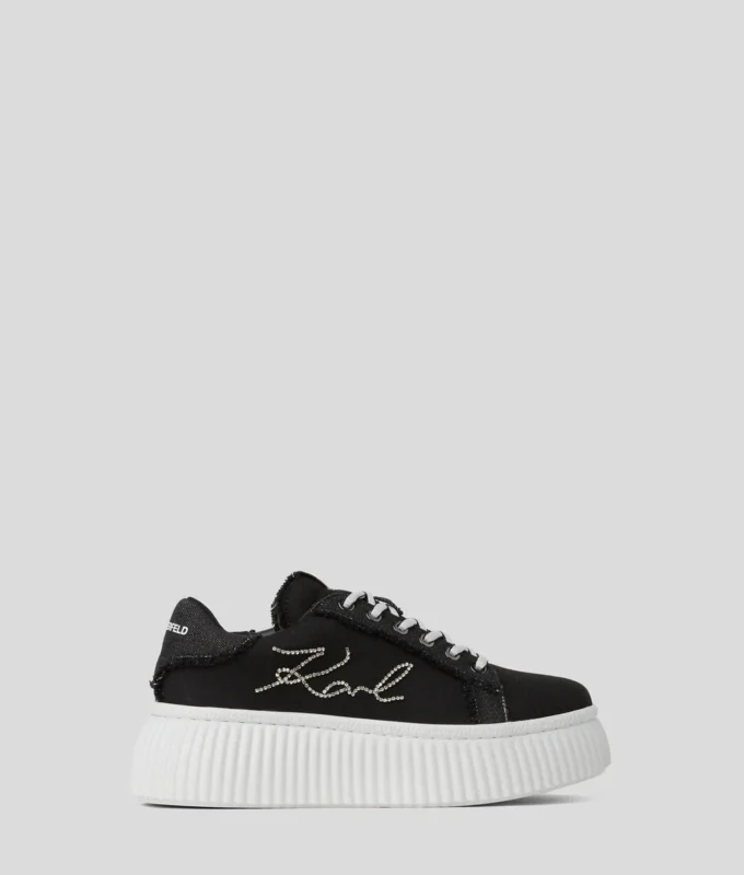 SNEAKER IN DENIM SIGNATURE KREEPER SNEAKER IN DENIM SIGNATURE KREEPER