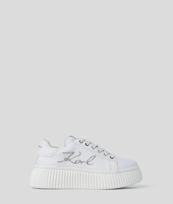 SNEAKER IN DENIM SIGNATURE KREEPER SNEAKER IN DENIM SIGNATURE KREEPER