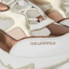 SNEAKERS BLAZE STRIKE IN PELLE METALLIZZATA