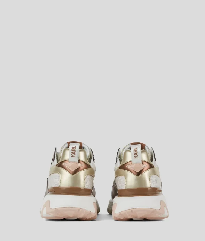 SNEAKERS BLAZE STRIKE IN PELLE METALLIZZATA