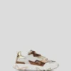 SNEAKERS BLAZE STRIKE IN PELLE METALLIZZATA