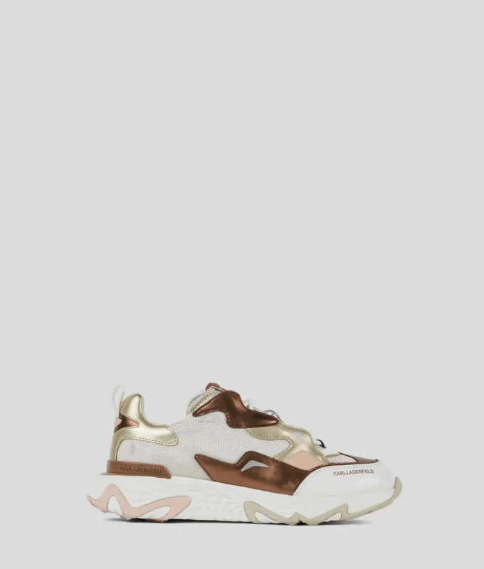 SNEAKERS BLAZE STRIKE IN PELLE METALLIZZATA