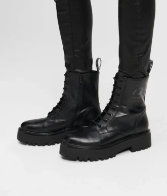 STIVALI STRINGATI BURLY BIKER