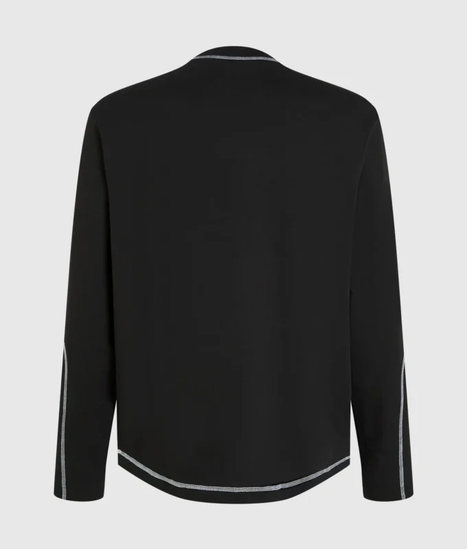 T-shirt a maniche lunghe con cuciture a contrasto T-shirt a maniche lunghe con cuciture a contrasto