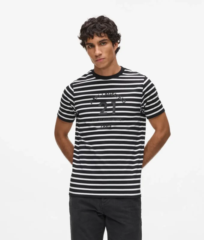 T-shirt a righe T-shirt a righe
