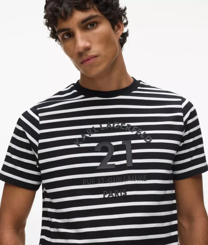 T-shirt a righe T-shirt a righe