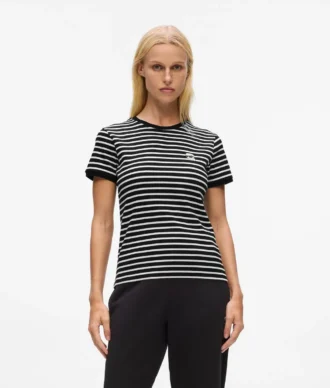 T-shirt a righe Ikon
