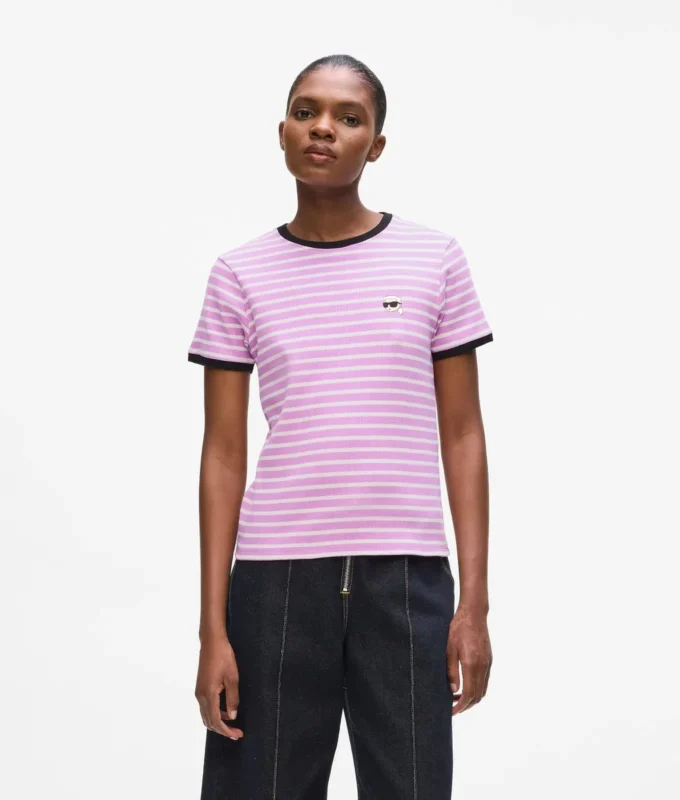 T-shirt a righe Ikon T-shirt a righe Ikon