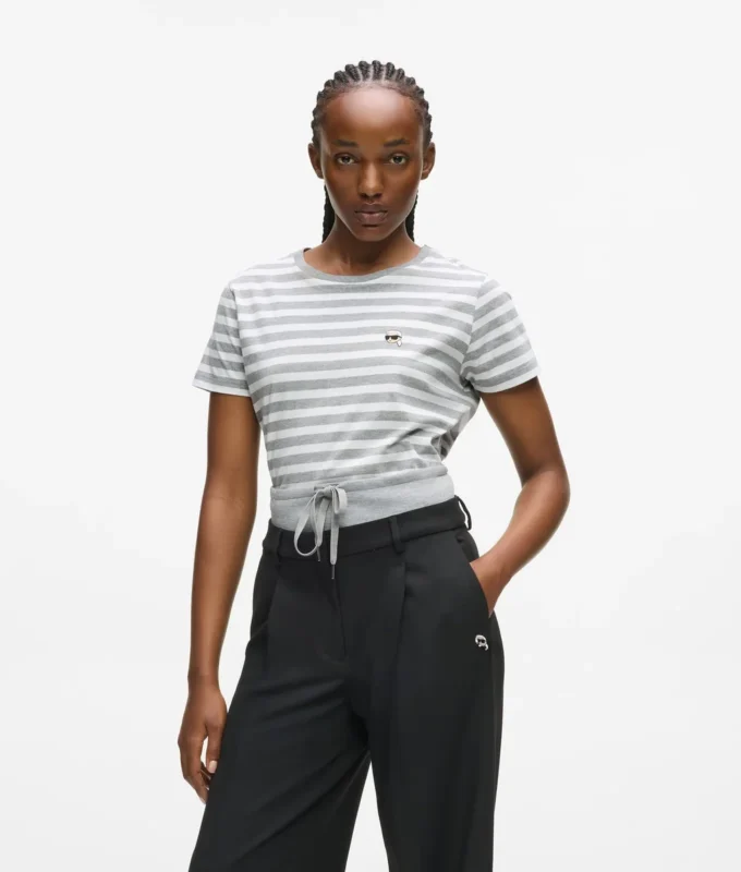 T-shirt a righe Ikon T-shirt a righe Ikon