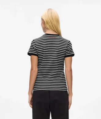 T-shirt a righe Ikon