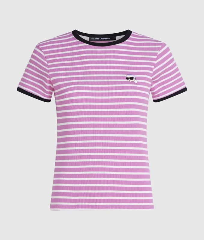 T-shirt a righe Ikon T-shirt a righe Ikon