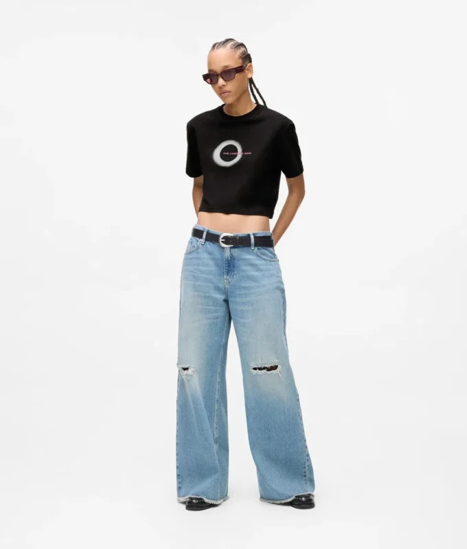 T-shirt boxy con logo Eclipse T-shirt boxy con logo Eclipse