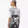 T-shirt comoda con stampa Karl T-shirt comoda con stampa Karl