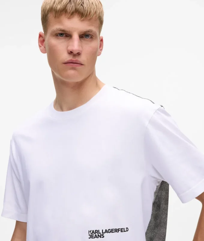 T-shirt comoda con stampa Karl T-shirt comoda con stampa Karl