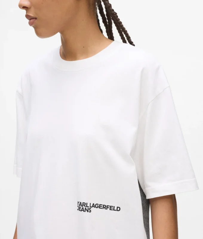 T-shirt comoda con stampa Karl T-shirt comoda con stampa Karl