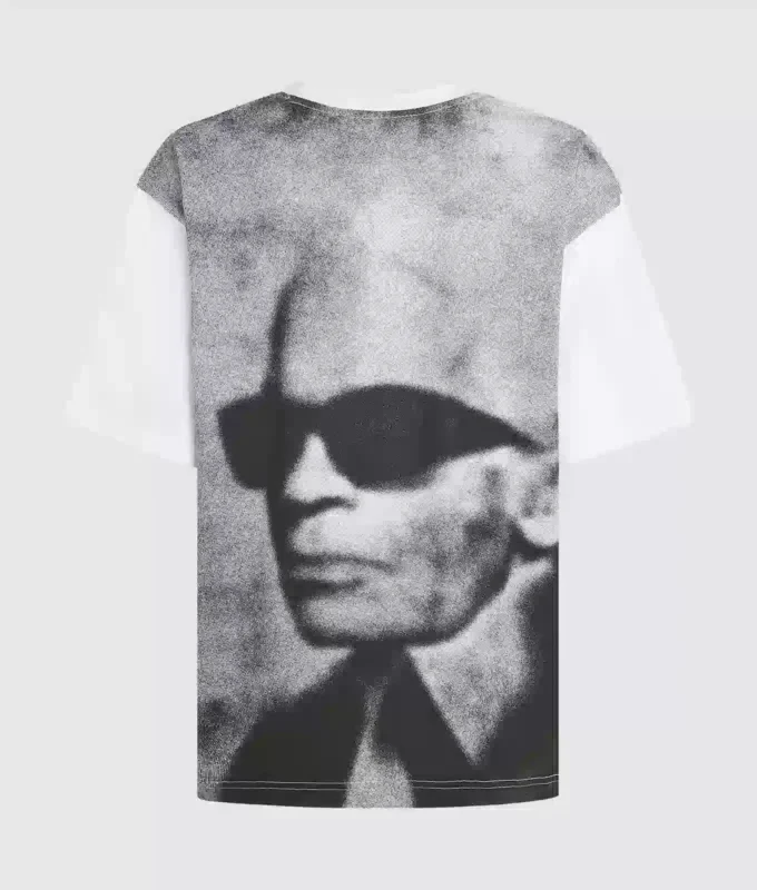 T-shirt comoda con stampa Karl T-shirt comoda con stampa Karl