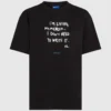 T-shirt con citazione di Karl T-shirt con citazione di Karl