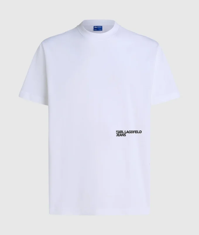 T-shirt con citazione di Karl