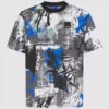 T-shirt con effetto vernice su tutta la superficie T-shirt con effetto vernice su tutta la superficie