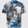 T-shirt con effetto vernice su tutta la superficie T-shirt con effetto vernice su tutta la superficie