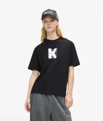 T-shirt con grafica K
