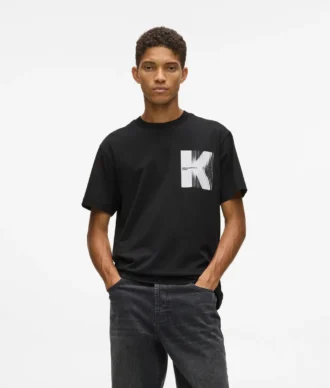 T-shirt con grafica K