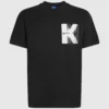 T-shirt con grafica K T-shirt con grafica K